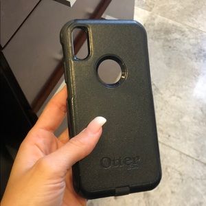 Black Commuter Case otterbox IPhone X / XS